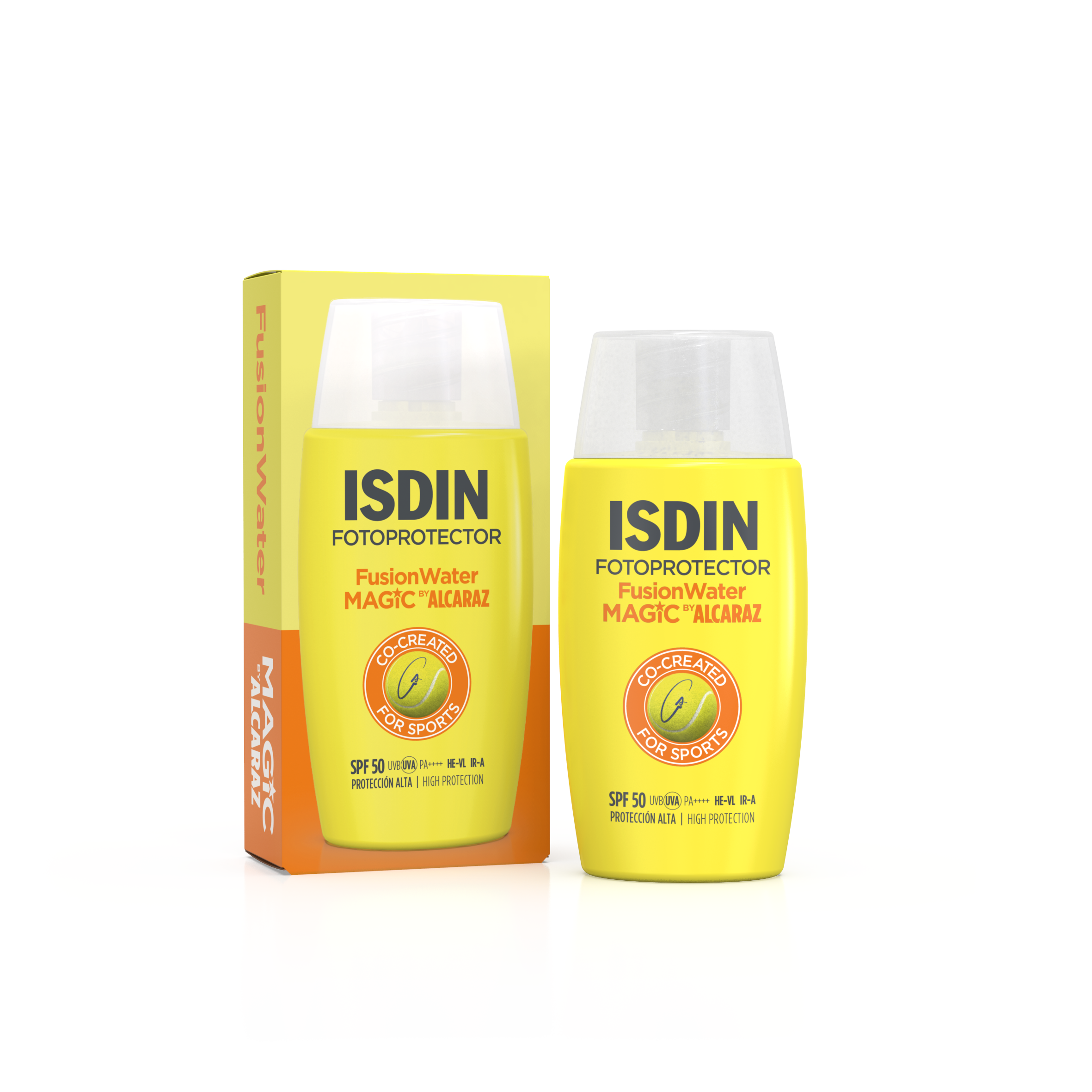 Fotoprotector ISDIN Fusion Water Magic by Alcaraz SPF 50 (édition limitée)