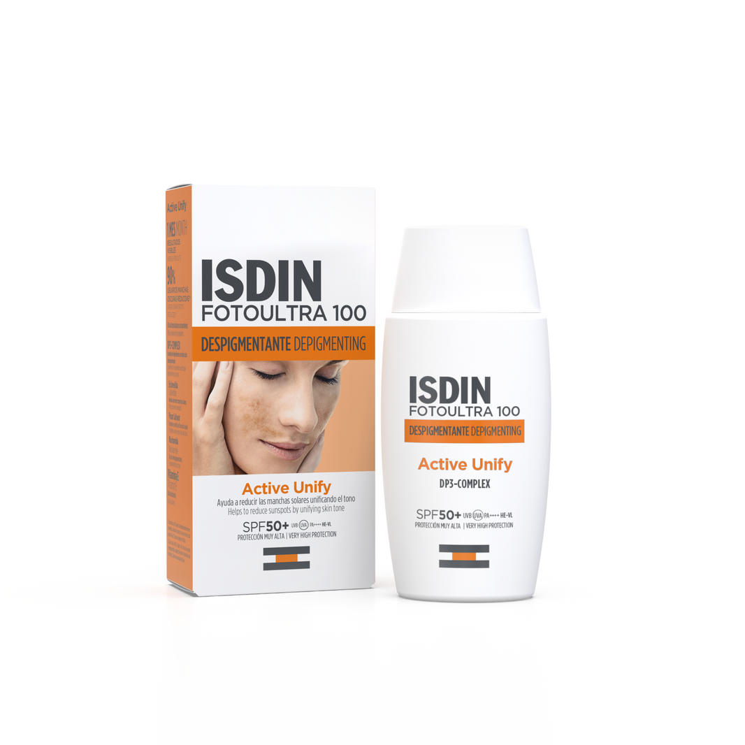 Fotoultra 100 ISDIN Active Unify Fusion Fluid SPF 50+ (non teinté)