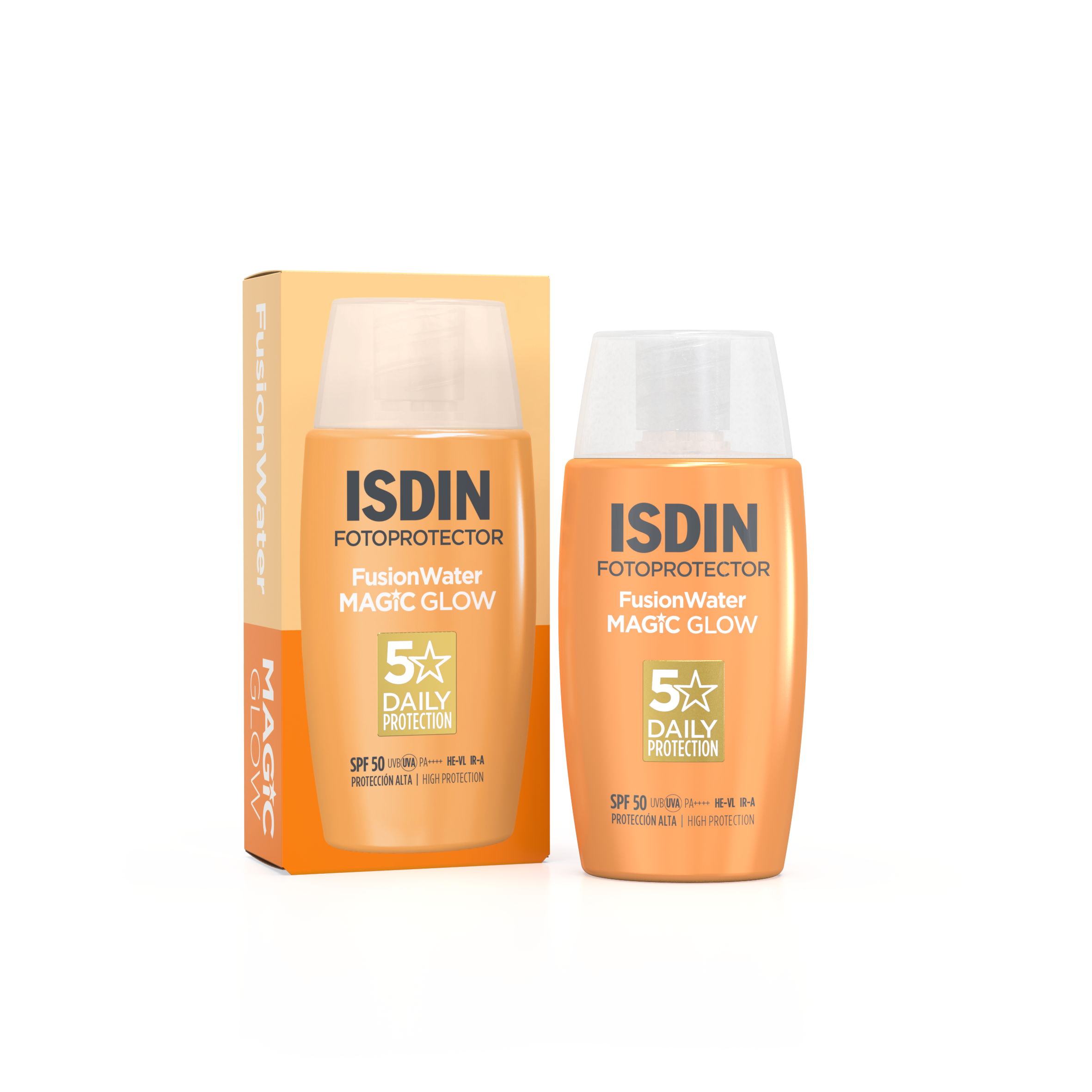 Fotoprotector ISDIN Fusion Water Magic Glow SPF 50